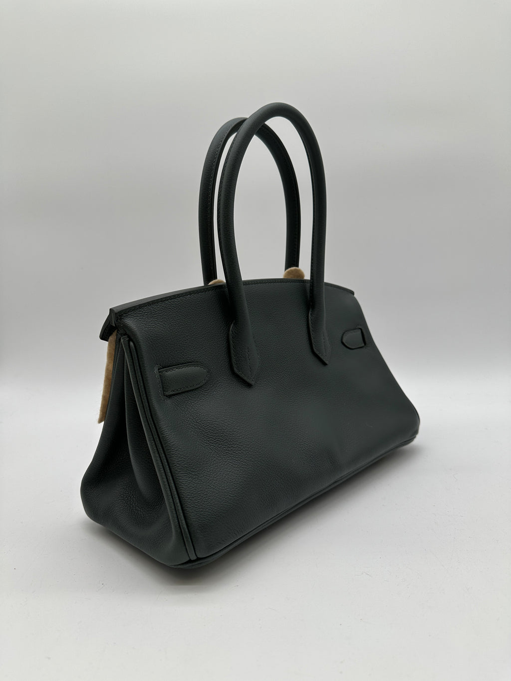 Hermès Birkin Shoulder 29 Vert Mangrove evercolor Permabrass hardware