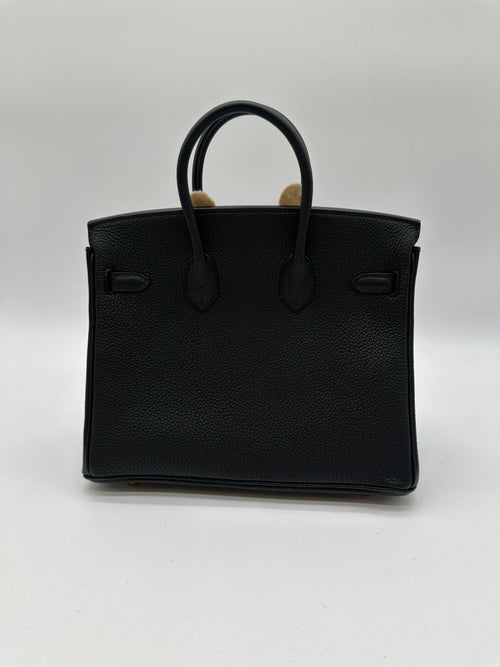 Hermès Birkin 25 Black Togo GHW