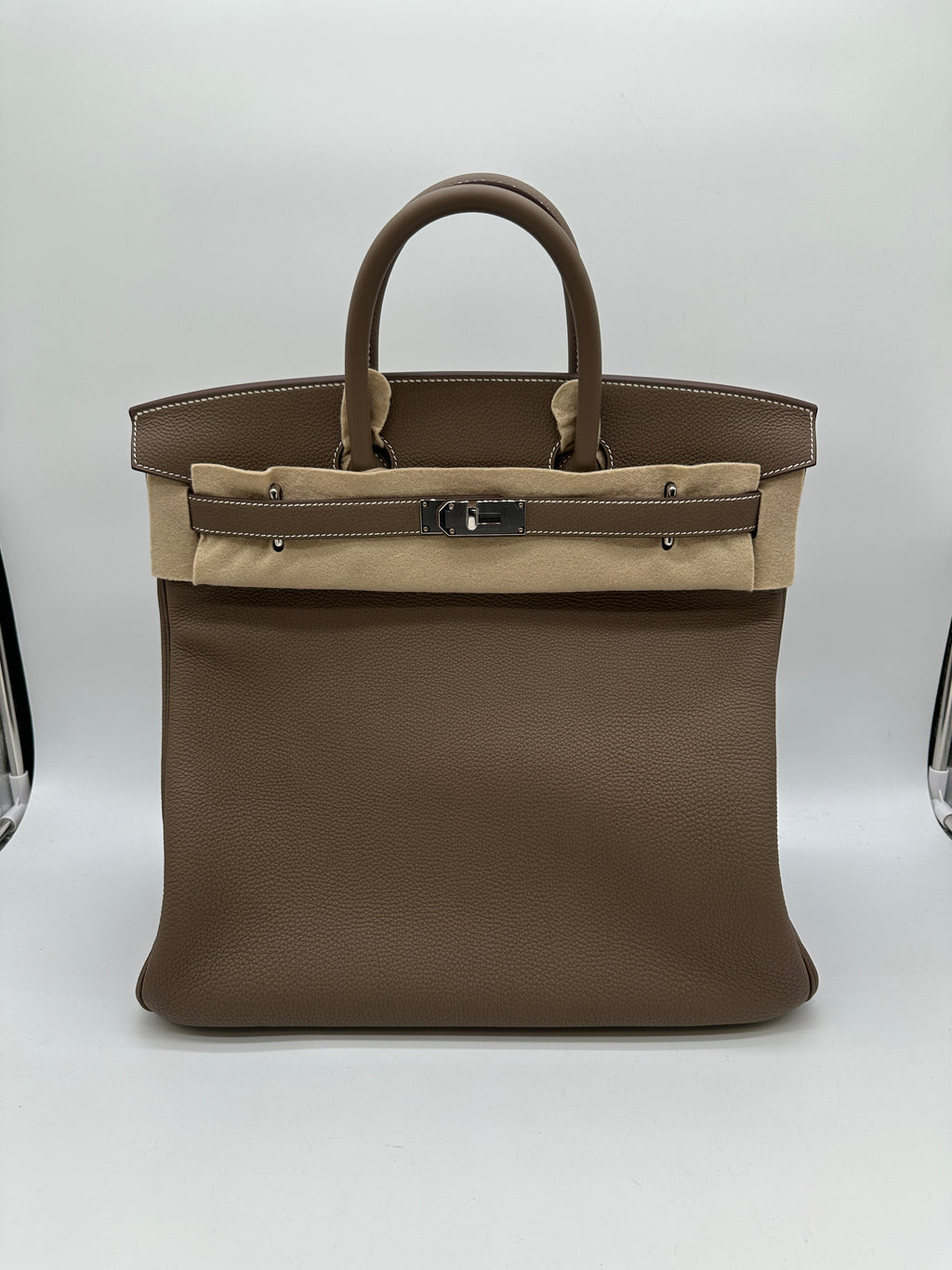 Hermès Haut a Courroies 40 Etoupe Togo PHW