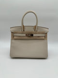 Hermès Birkin 30 Togo Craie PHW