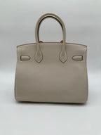 Hermès Birkin 30 Togo Craie PHW