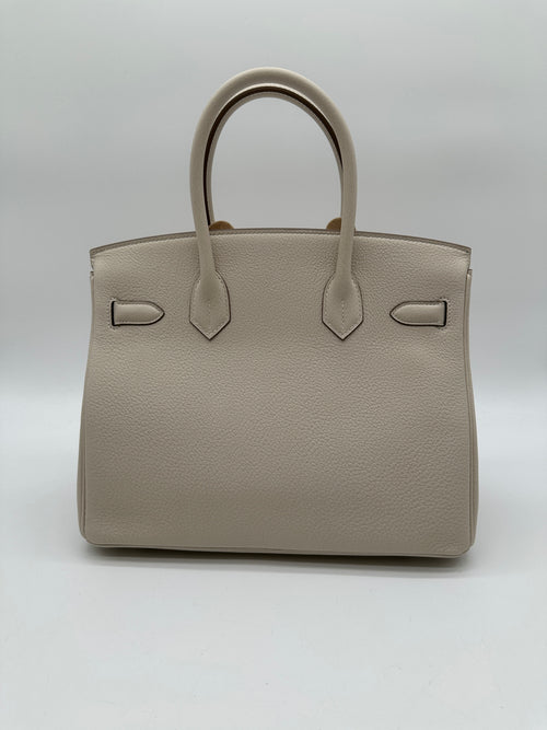 Hermès Birkin 30 Togo Craie PHW
