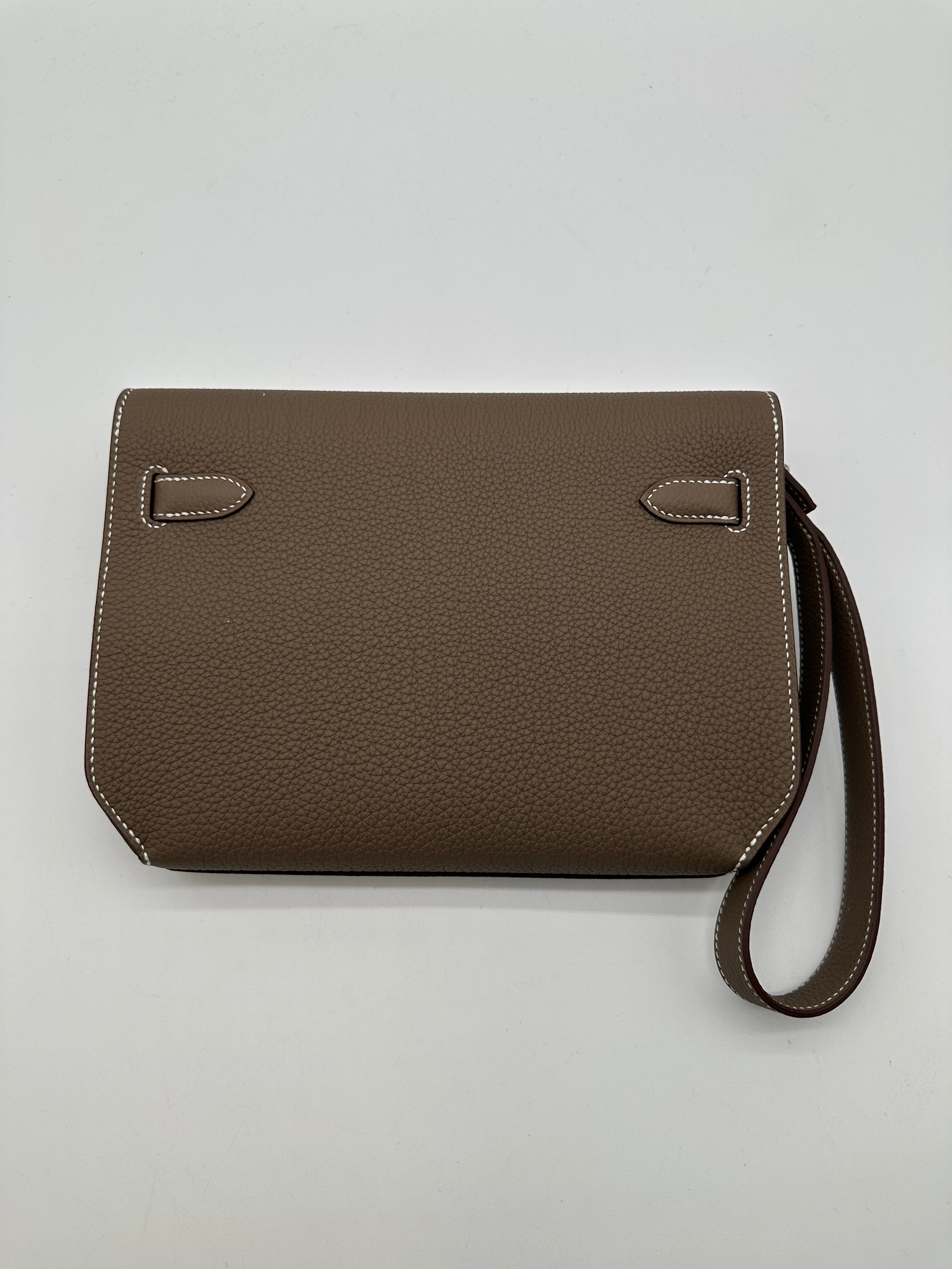 Hermès Kelly Depeches Etoupe Togo PHW