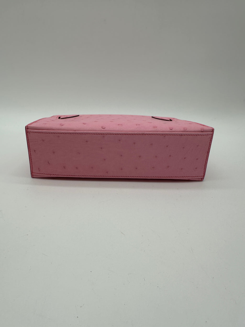 Hermès Kelly Pochette Rose Mexico Shiny PHW