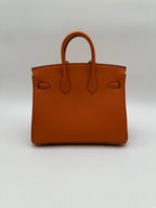 Hermès Birkin 25 Orange Togo PHW