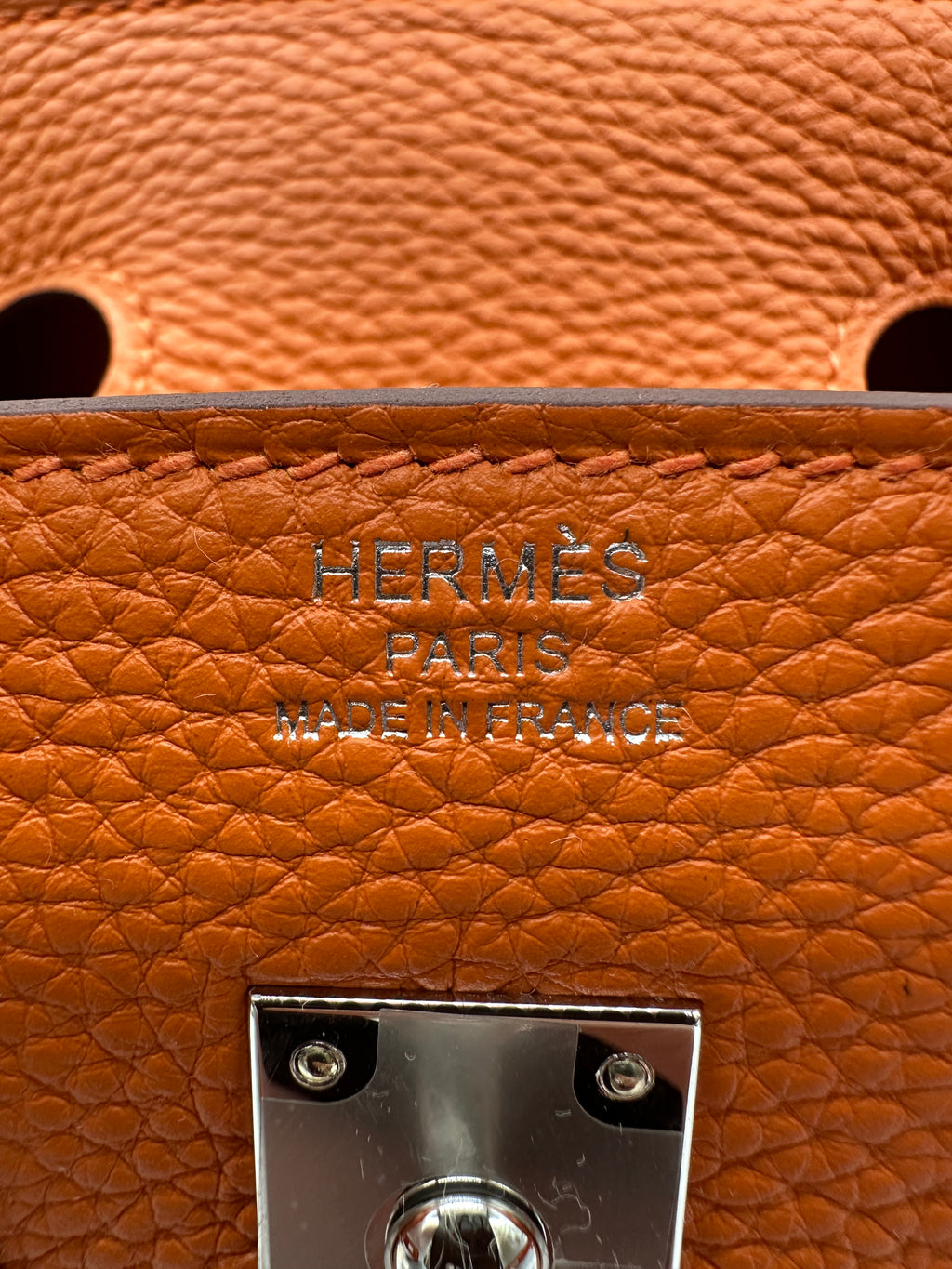 Hermès Birkin 25 Orange Togo PHW