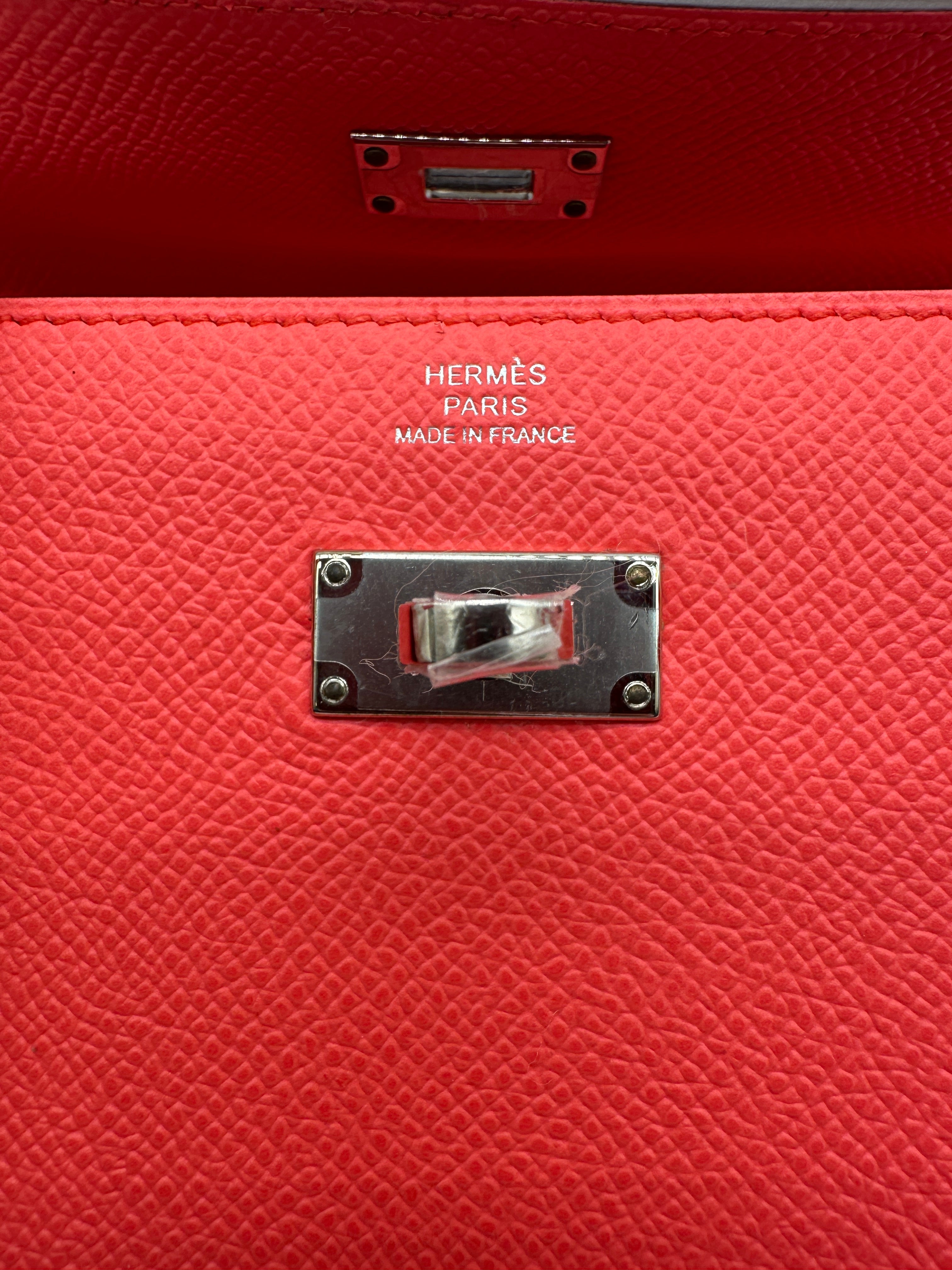 Hermès Kelly To Go Epsom Rose Texas