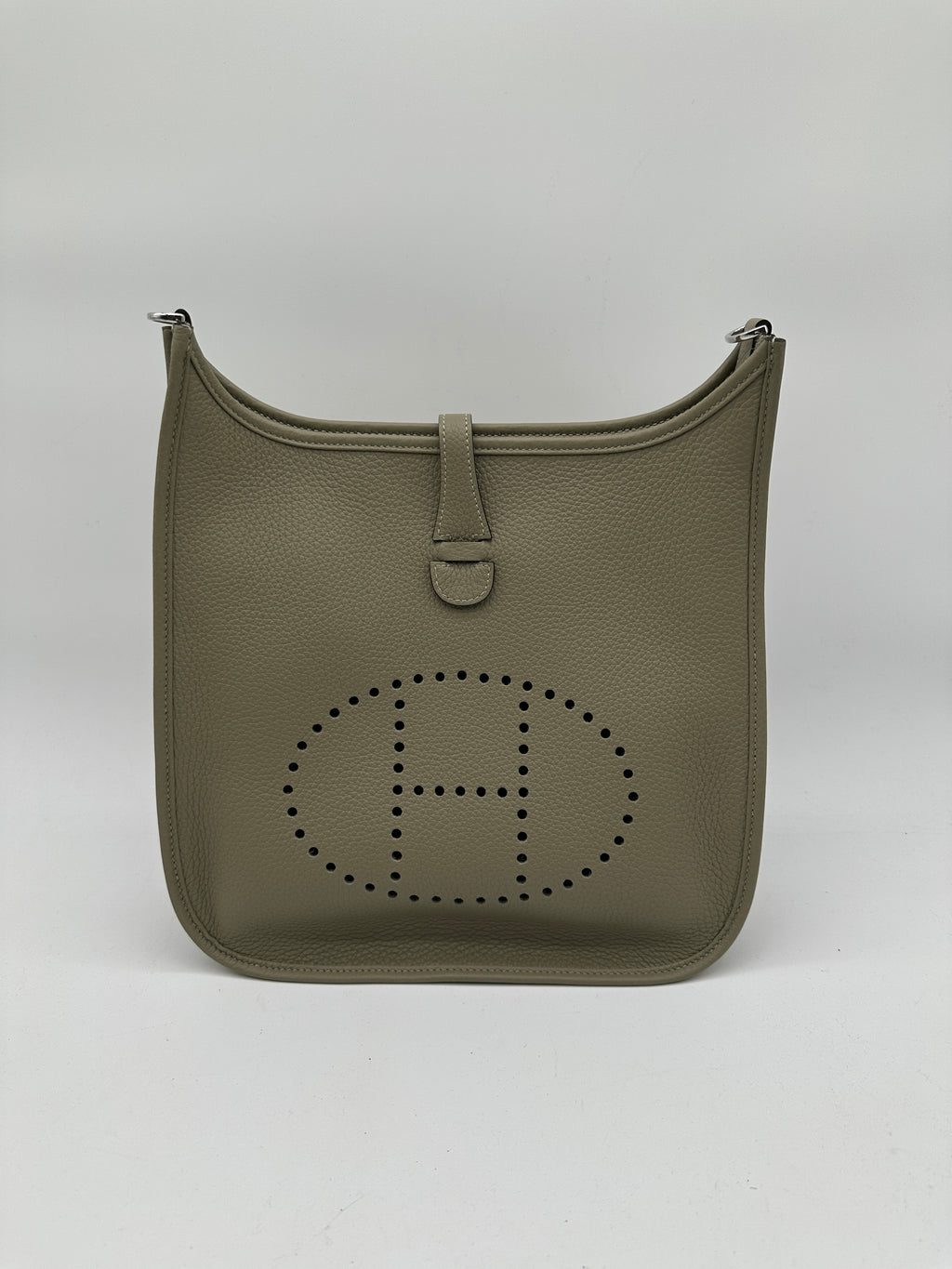 Hermès Vintage Kelly Pochette Rouge Casaque Doblis PHW