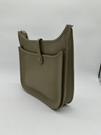 Hermès Vintage Kelly Pochette Rouge Casaque Doblis PHW