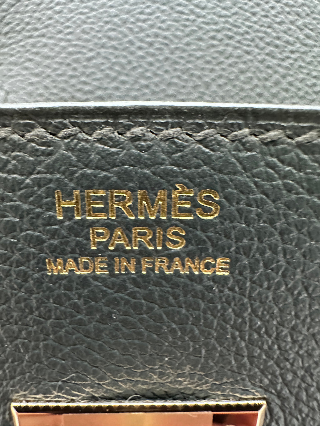 Hermès Birkin Shoulder 29 Vert Mangrove evercolor Permabrass hardware