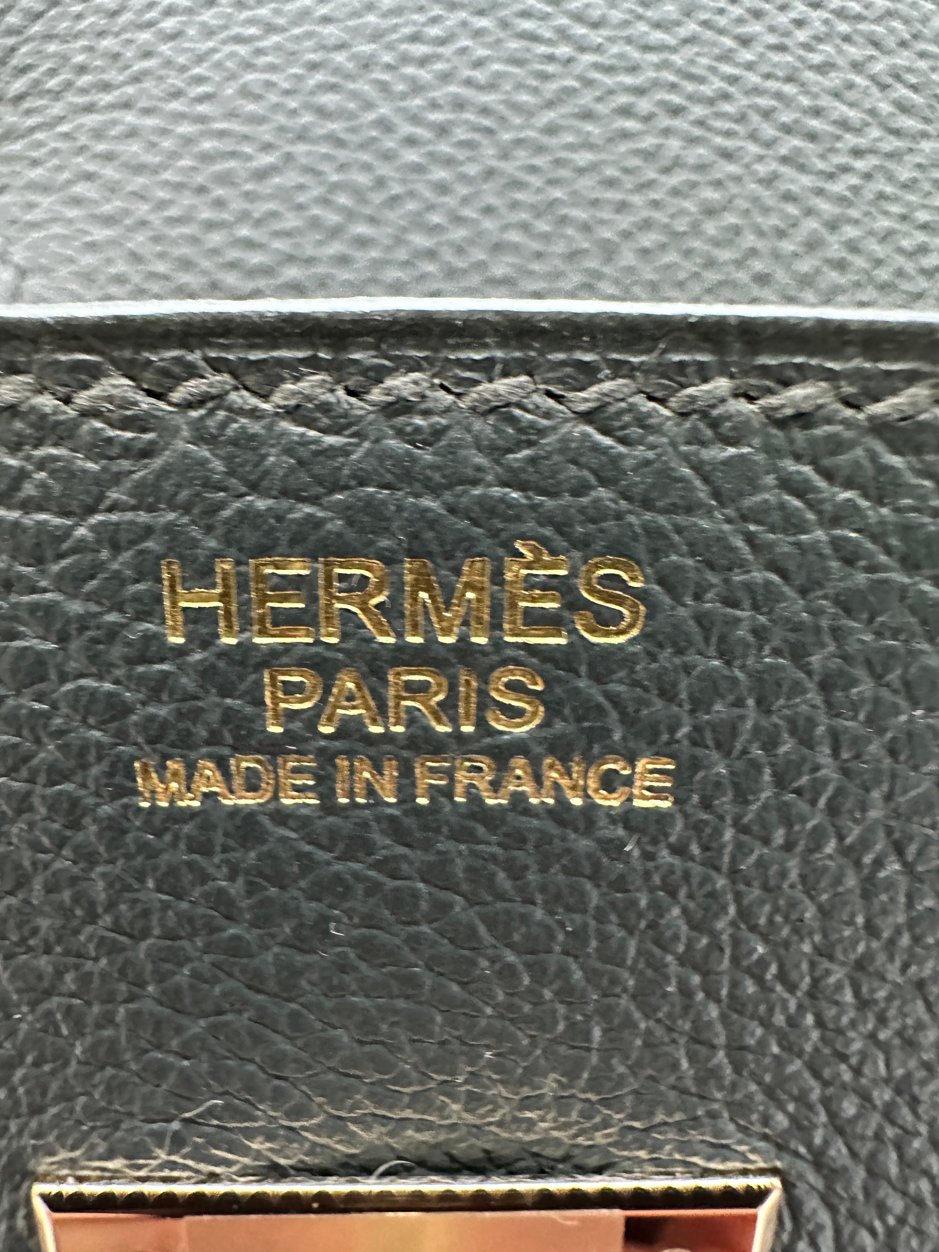 Hermès Birkin Shoulder 29 Vert Mangrove evercolor Permabrass hardware