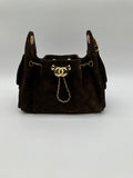 Chanel 25 Mini Handbag Dark Brown