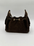 Chanel 25 Mini Handbag Dark Brown