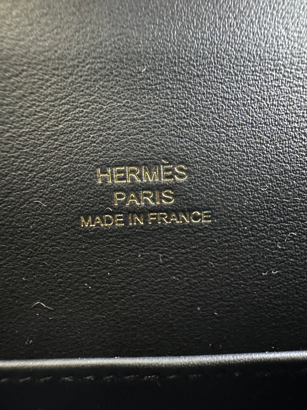 Hermès Kelly Pochette Black Swift GHW