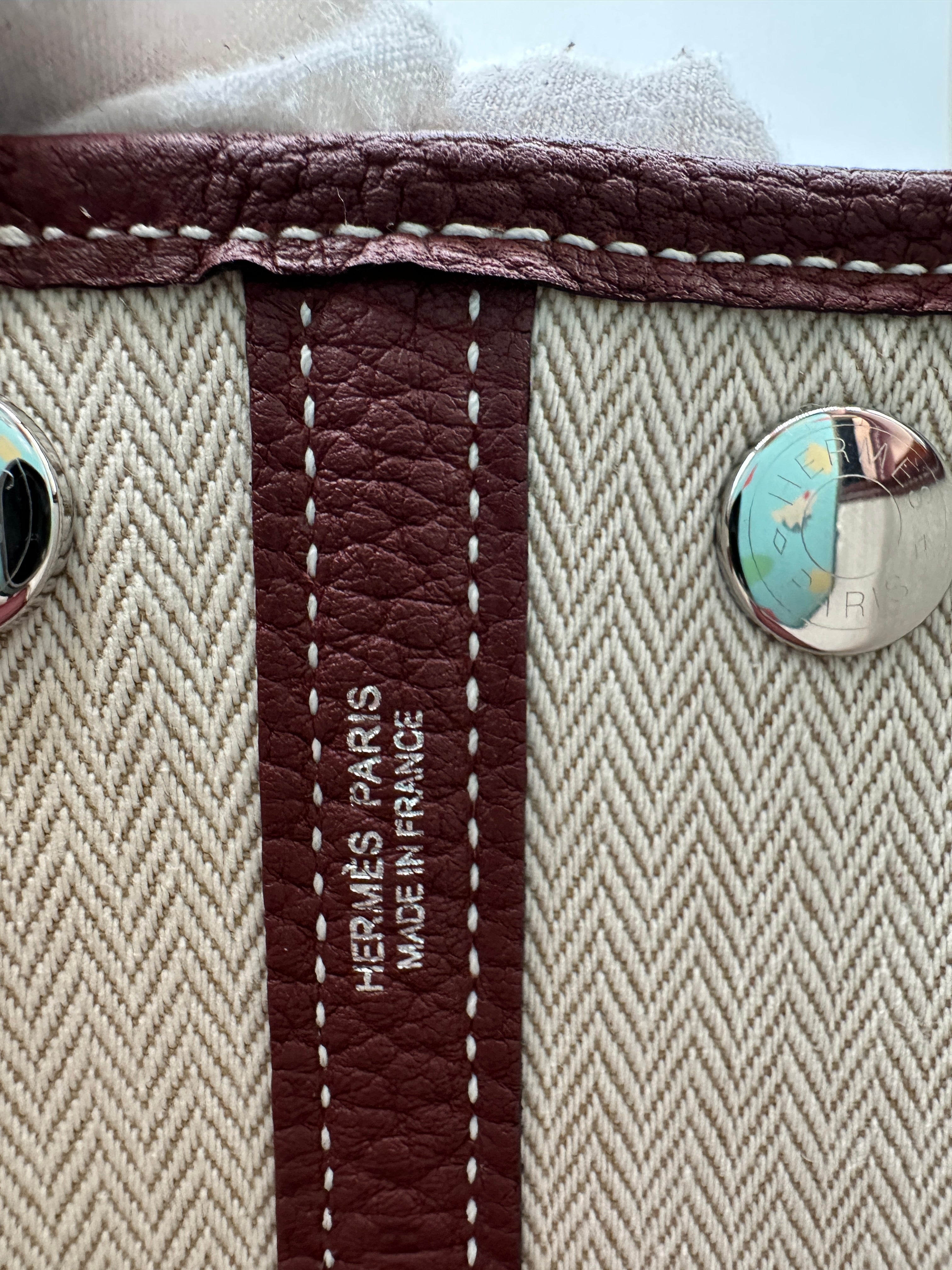 Hermès Mini Garden Party Rouge H