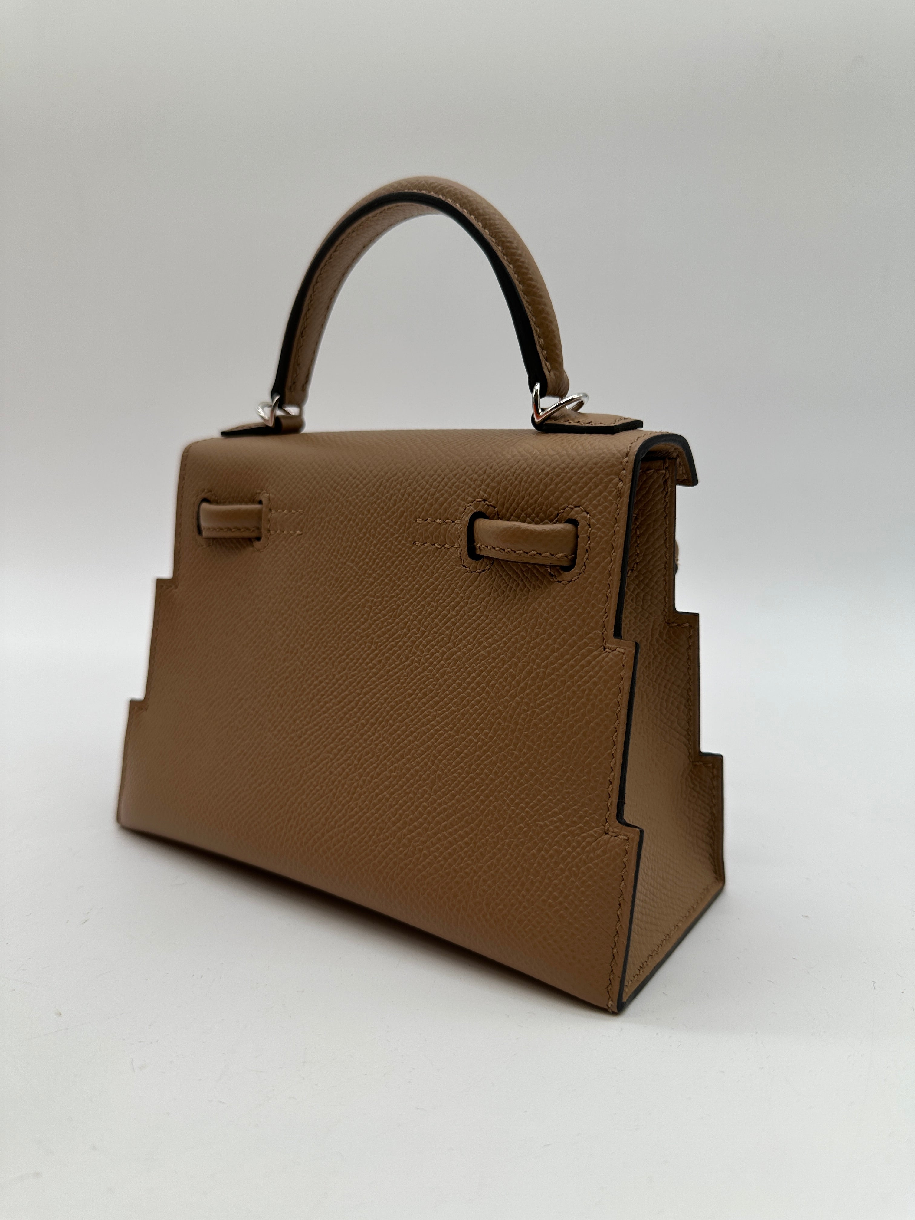 Hermès Kelly Picto Doll Chai Epsom PHW