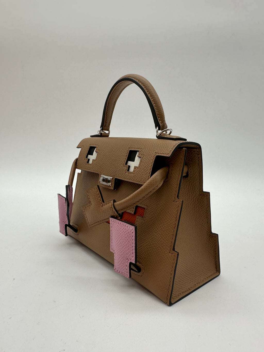 Hermès Kelly Picto Doll Chai Epsom PHW