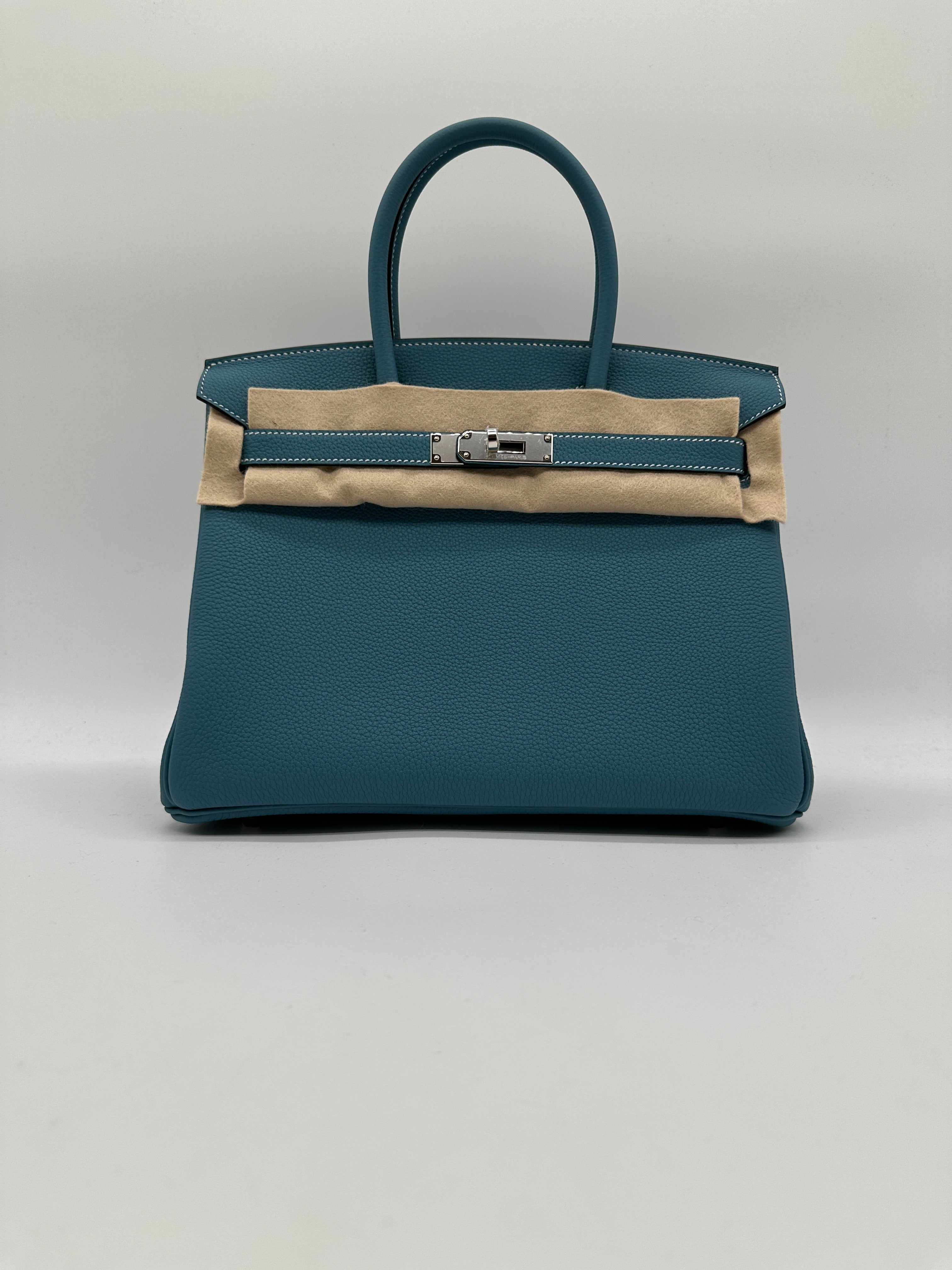 Hermès Birkin 30 Togo Bleu Jeans PHW