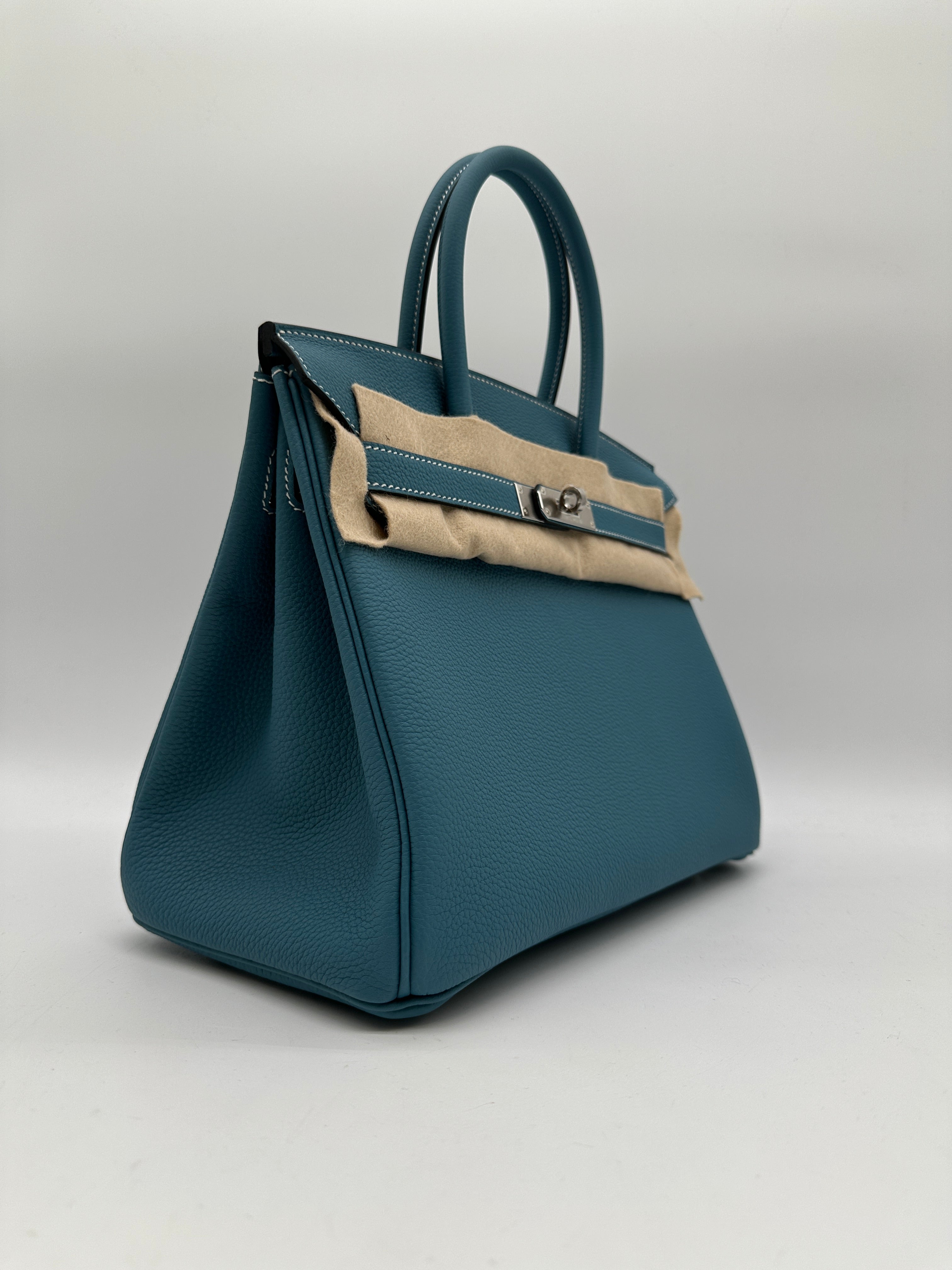 Hermès Birkin 30 Togo Bleu Jeans PHW