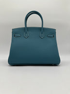 Hermès Birkin 30 Togo Bleu Jeans PHW