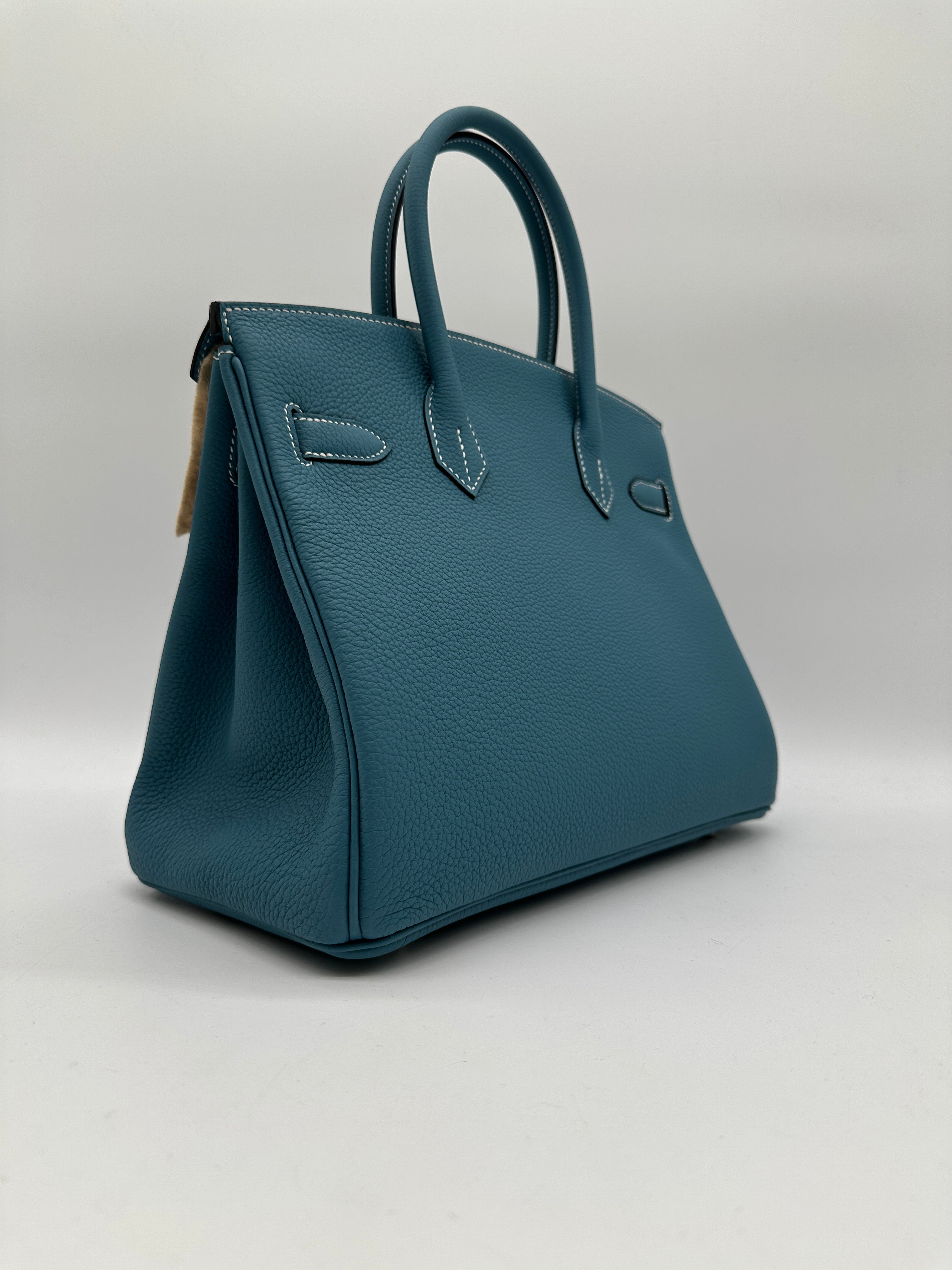 Hermès Birkin 30 Togo Bleu Jeans PHW