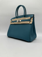 Hermès Birkin 30 Togo Bleu Jeans PHW