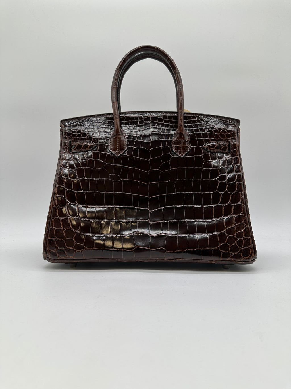 Hermès Birkin 30 Havana Shiny Niloticus PHW