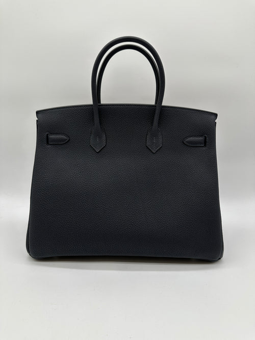 Hermès Birkin 35 Cabane Togo PHW