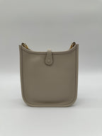 Hermès Mini Plume Jaune Milton Swift PHW