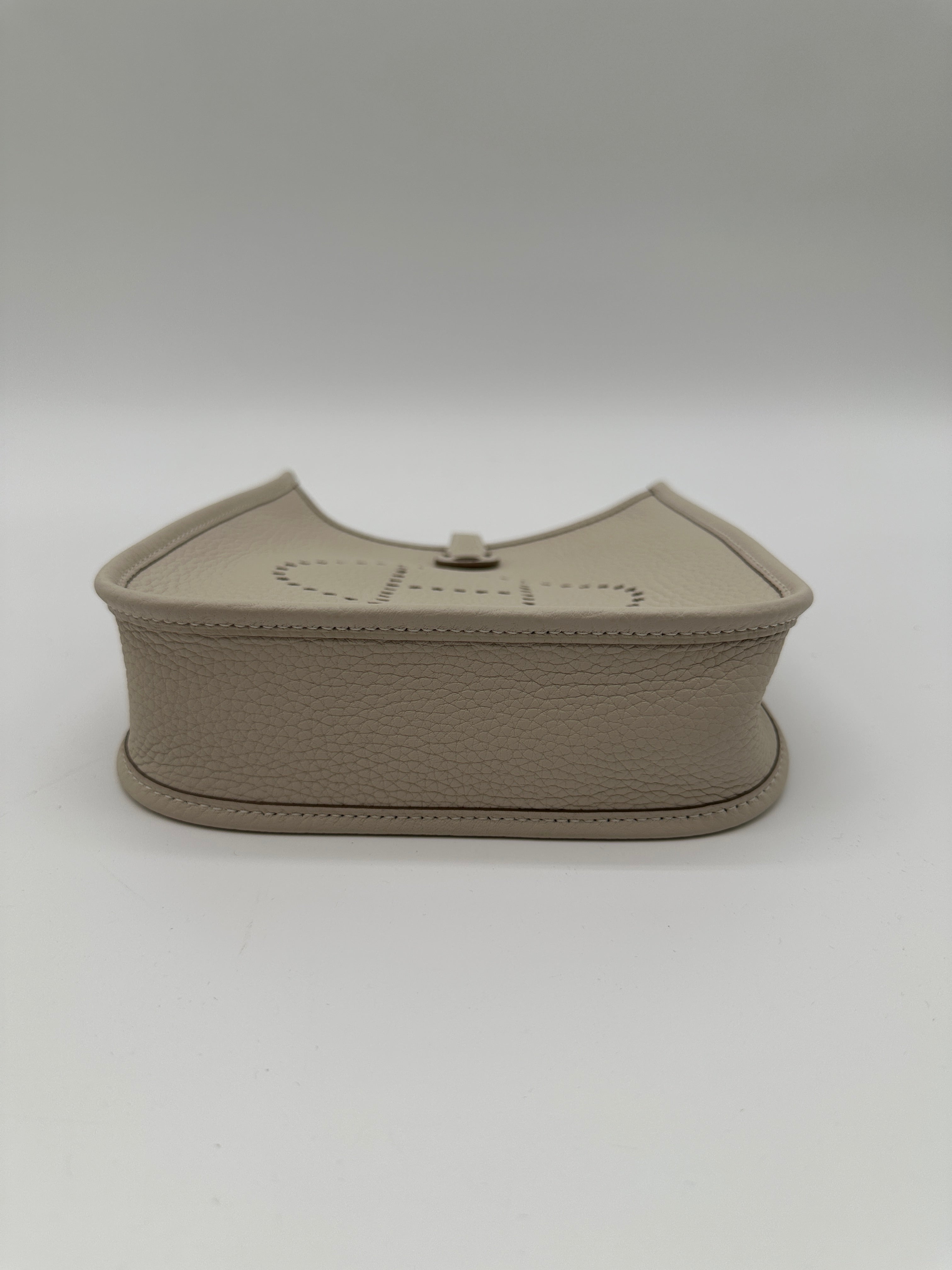 Hermès Mini Plume Jaune Milton Swift PHW