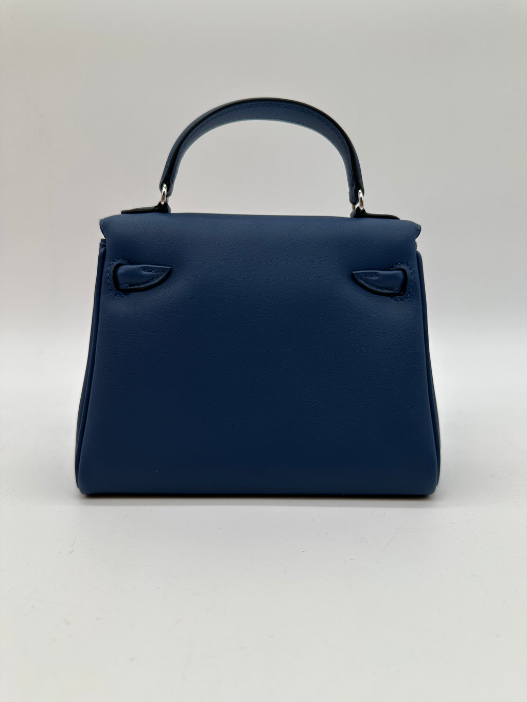 Hermès Kelly Doll Blue Tie / Caban Swift PHW