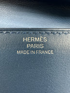 Hermès Kelly Doll Blue Tie / Caban Swift PHW