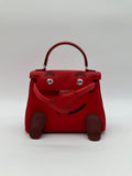 Hermès Kelly Doll Rouge Radieux Swift PHW