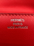 Hermès Kelly Doll Rouge Radieux Swift PHW