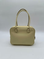 Hermès Mini Plume Jaune Milton Swift PHW