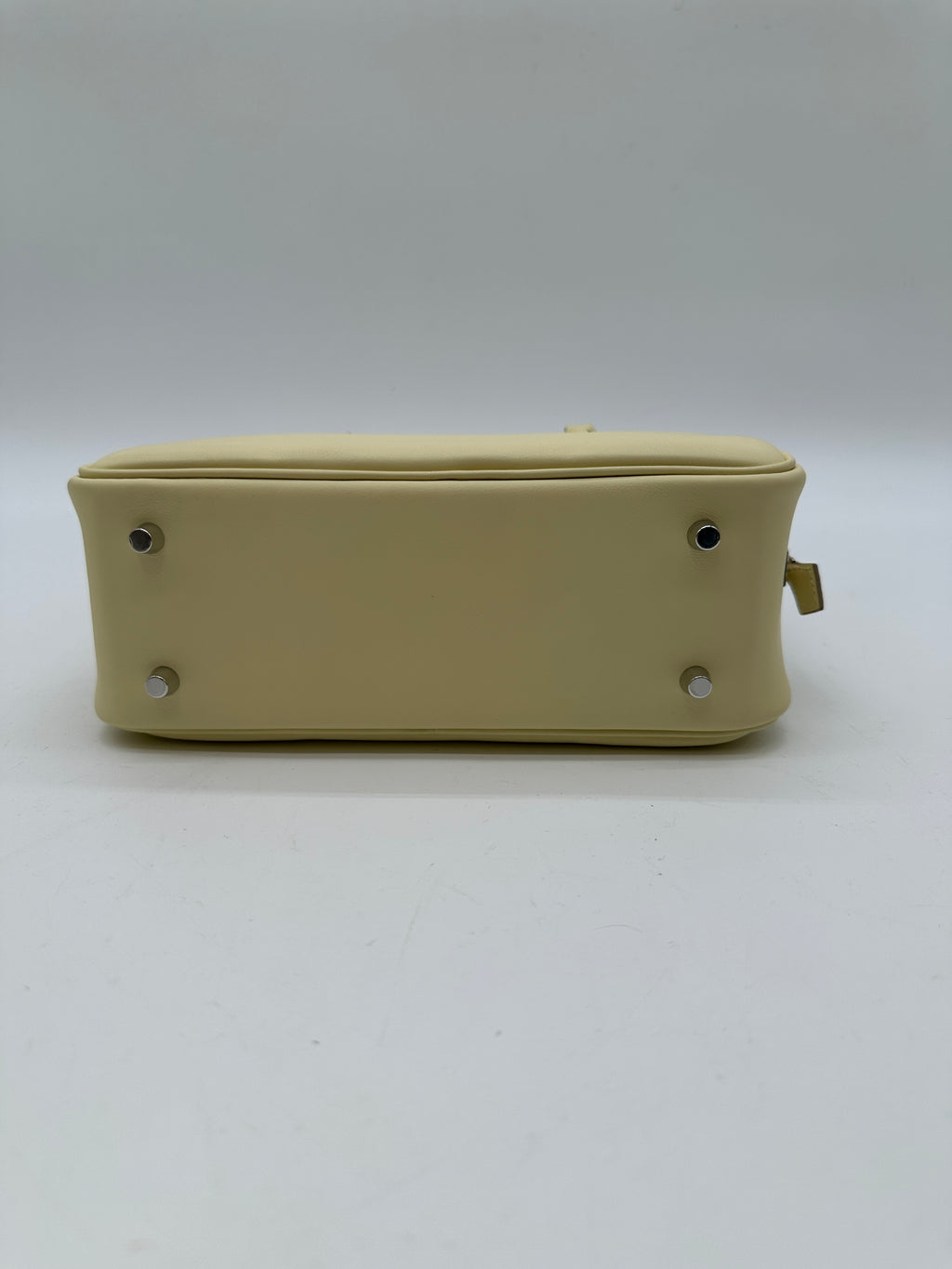 Hermès Mini Plume Jaune Milton Swift PHW