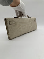 Hermès Kelly Cut Beton Matte PHW