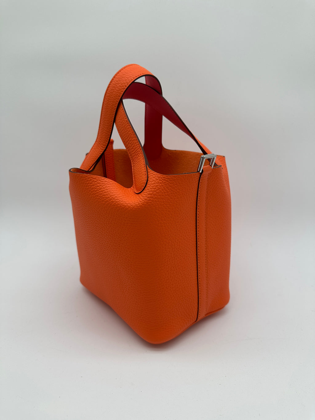 Hermès Kelly Pochette Rose Mexico Shiny PHW