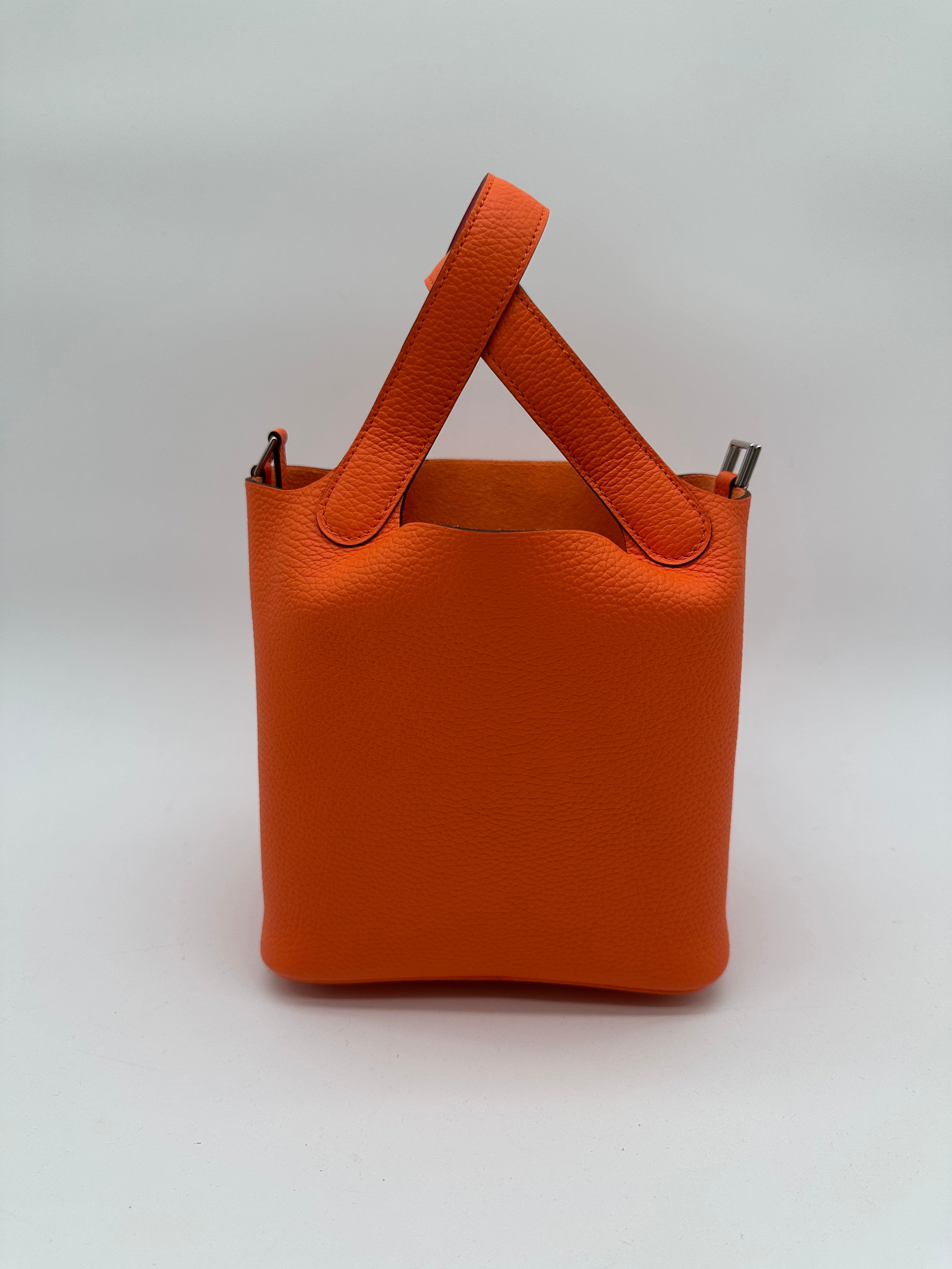 Hermès Kelly Pochette Rose Mexico Shiny PHW