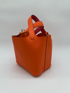 Hermès Kelly Pochette Rose Mexico Shiny PHW