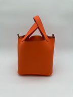 Hermès Kelly Pochette Rose Mexico Shiny PHW