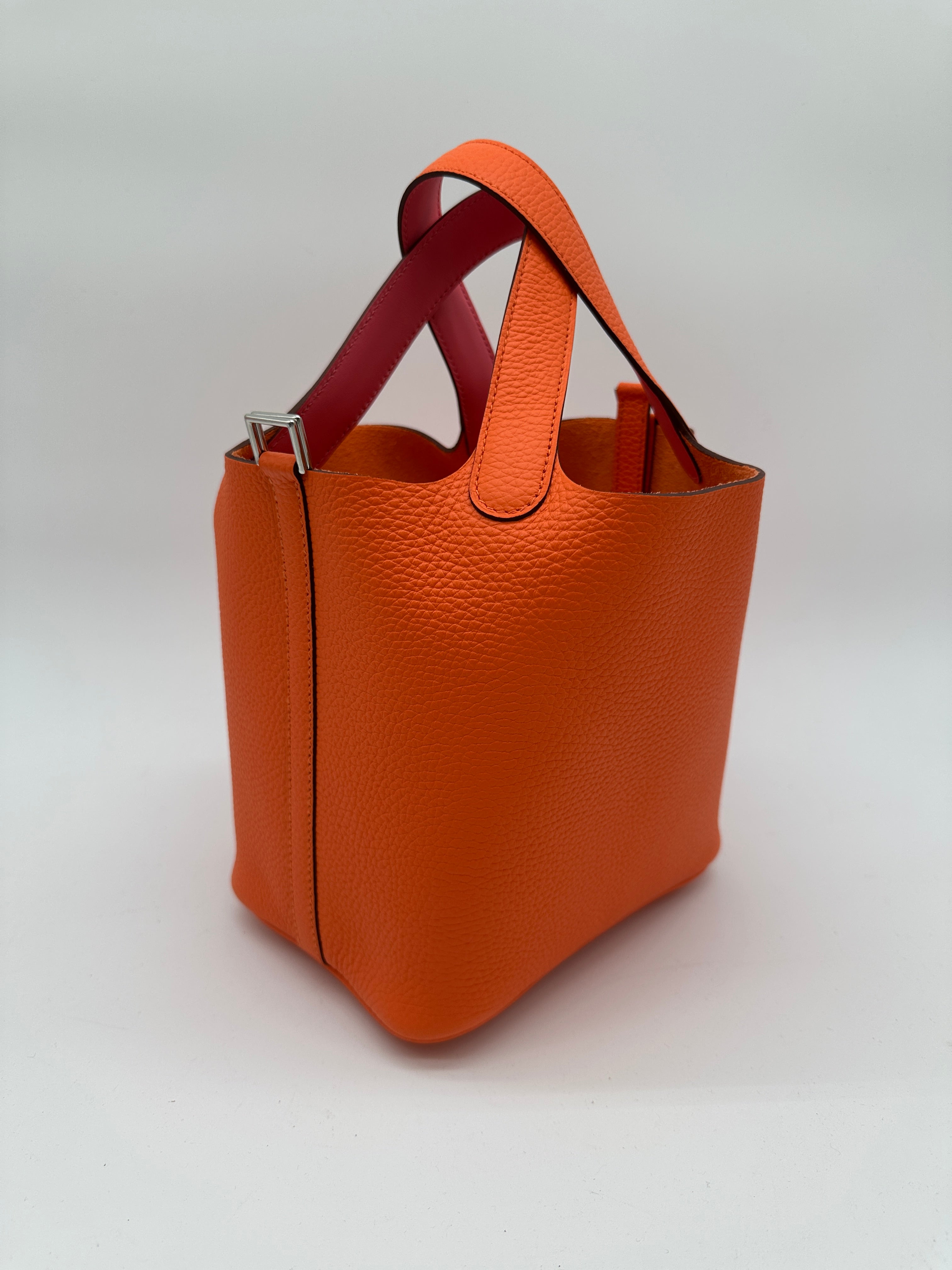 Hermès Kelly Pochette Rose Mexico Shiny PHW