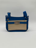 Hermès Mini Jypsiere Evercolor Blue Zellige PHW