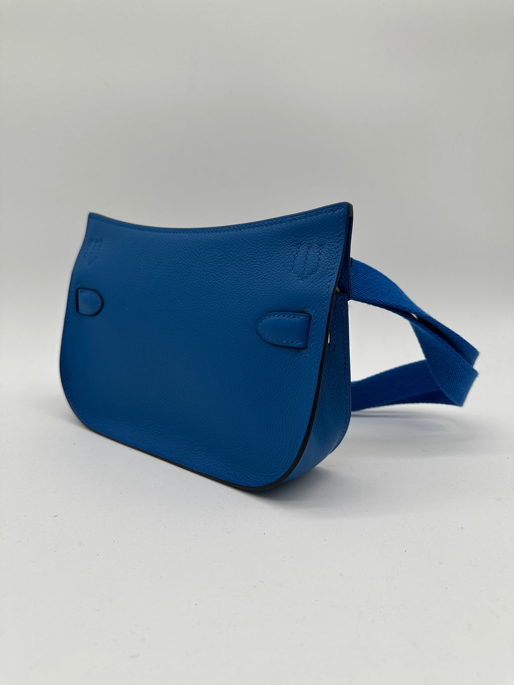 Hermès Mini Jypsiere Evercolor Blue Zellige PHW