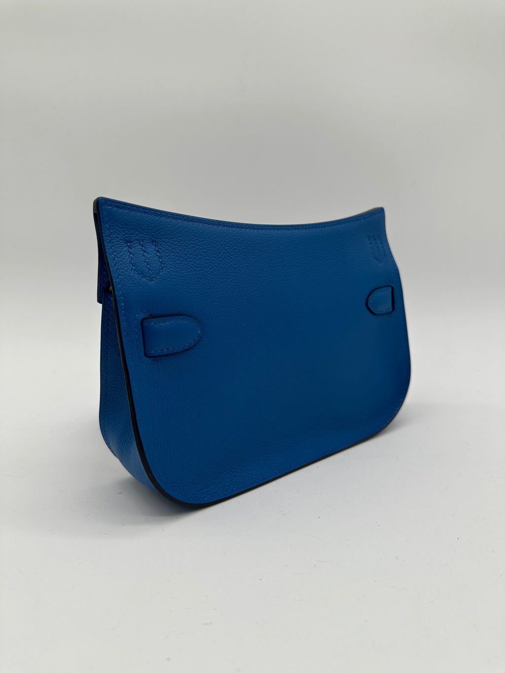 Hermès Mini Jypsiere Evercolor Blue Zellige PHW