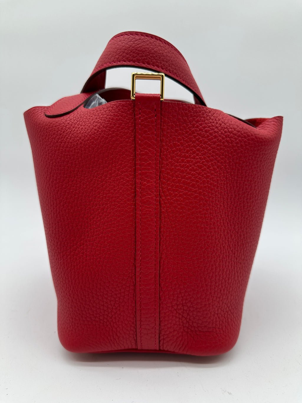 Hermès Picotin 18 Rouge Casaque Clemence GHW