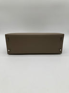 Hermès Kelly 32 HSS Gris Asphalte Verso Blue Glacier Epsom Brushed Palladium Hardware