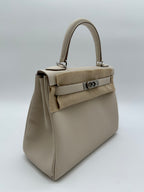 Hermès Kelly 28 Craie Togo PHW