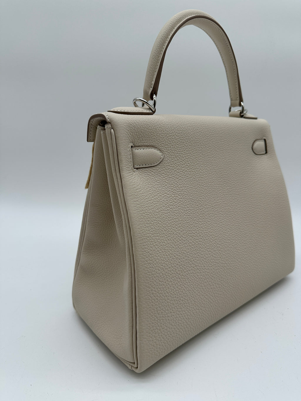 Hermès Kelly 28 Craie Togo PHW